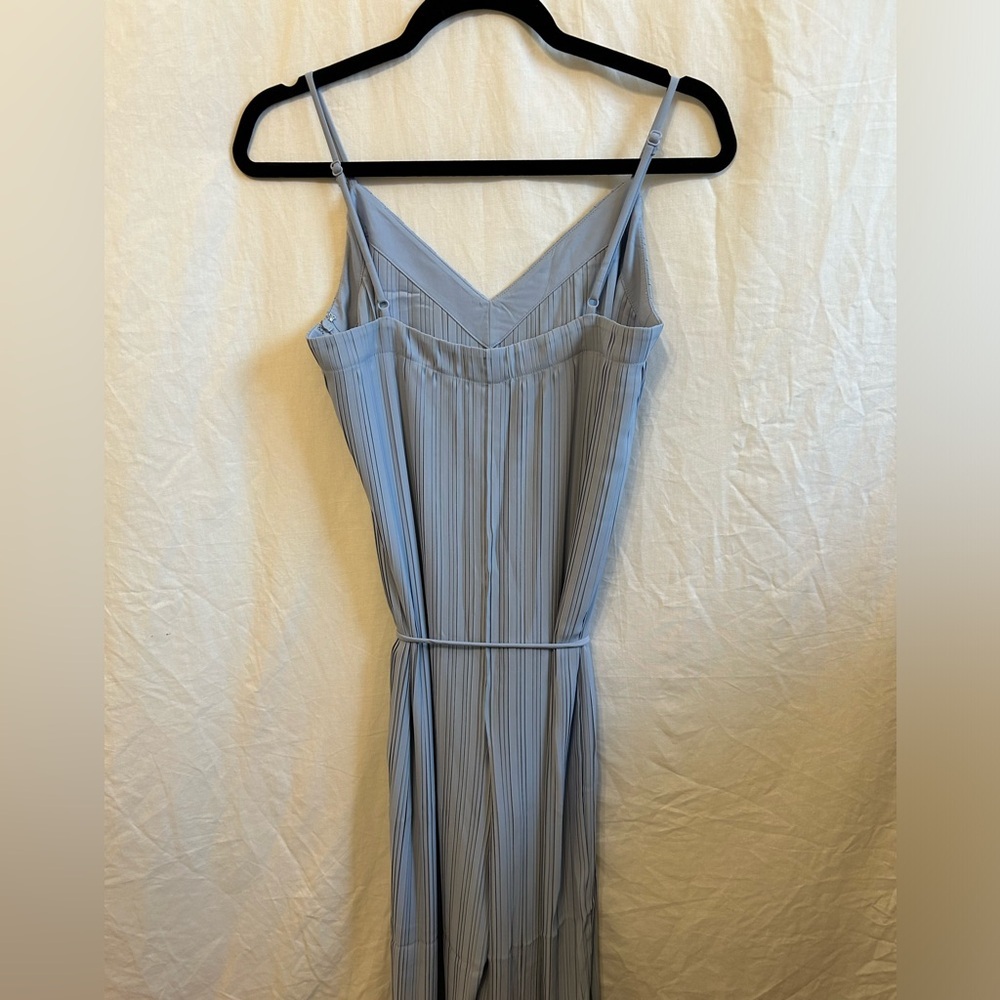 NWT Love Bonito Baby Blue Sabine Pleat Wide Leg Jumpsuit - Picture 6 of 6